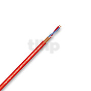 Sommercable SC-STAGE 22 HIGHFLEX microphone cable, by meter, PVC Ø6.4 mm, red, 2 x 0.22mm²