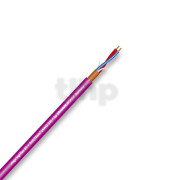 Sommercable SC-STAGE 22 HIGHFLEX microphone cable, by meter, PVC Ø6.4 mm, purple, 2 x 0.22mm²