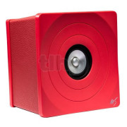 Pair of speaker kit MarkAudio Tozzi One, RED, 200x200x126 mm, without drivers, for CHN-50