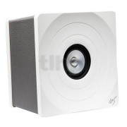 Pair of speaker kit MarkAudio Tozzi One, WHITE, 200x200x126 mm, without drivers, for CHN-50