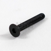 M3 screw, 20 mm lenght, countersunk head, raw steel